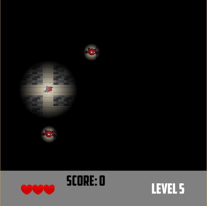 The Dark Maze Game