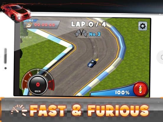 Finger Racer 3D screenshot 3