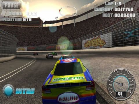 N.O.S. Car Speedrace screenshot 2