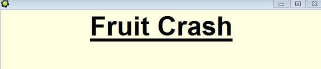 Fruit Crash (itch) screenshot 2