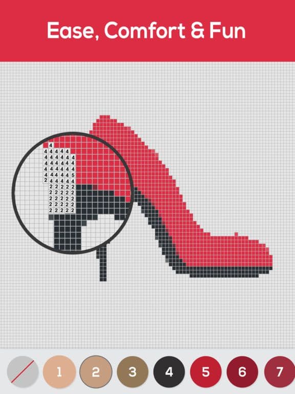 Color by number - Fashion CPiX screenshot 4
