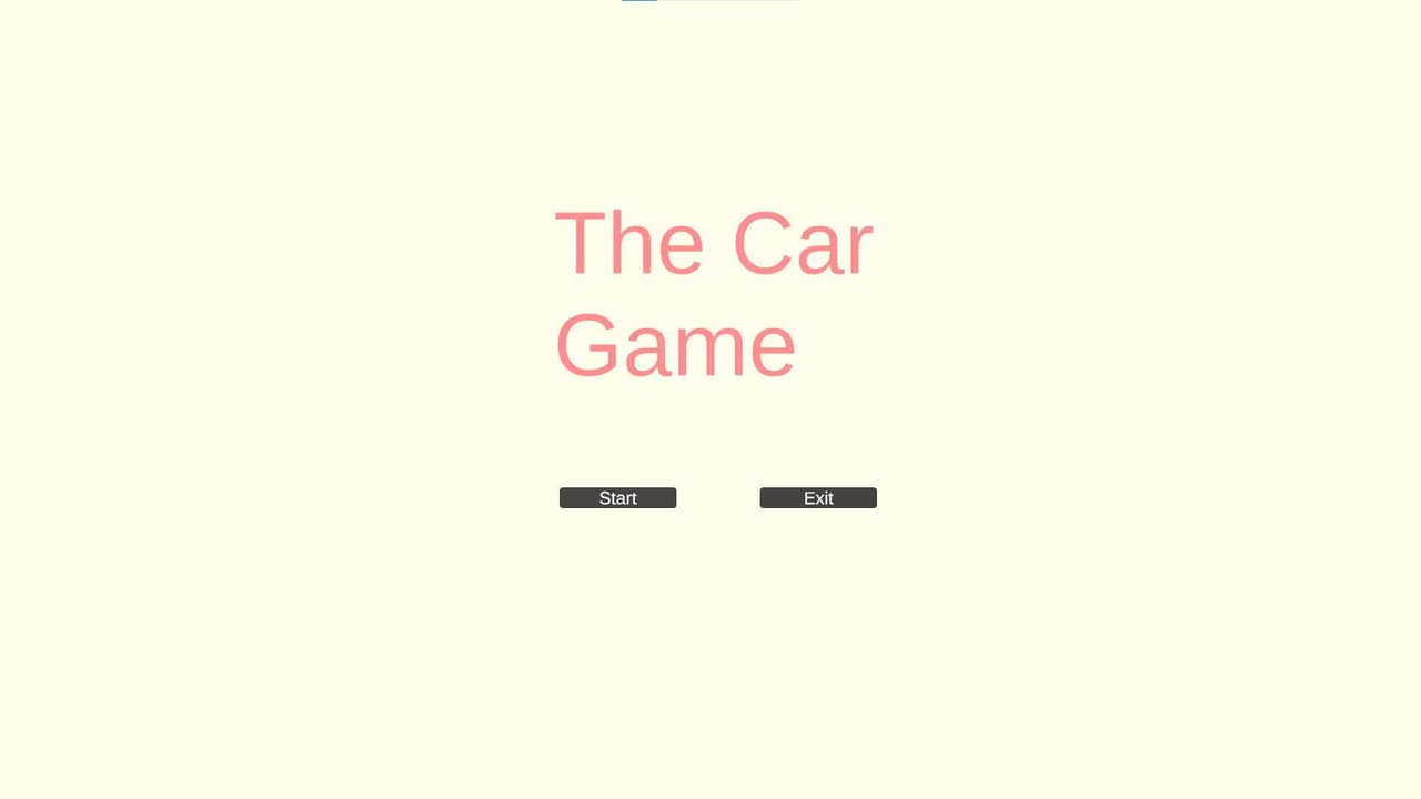 The Car Game (alekandro24)