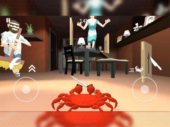 Knife & Meat: Crab Simulator screenshot 4