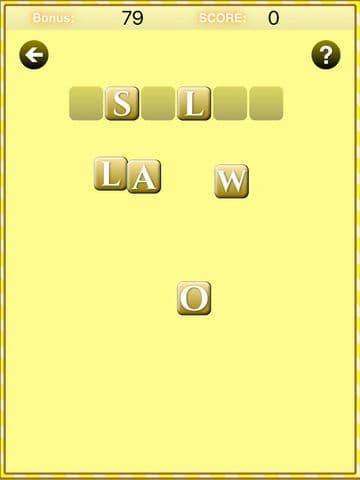 Wordmixer - The scrambled letters - Free screenshot 4