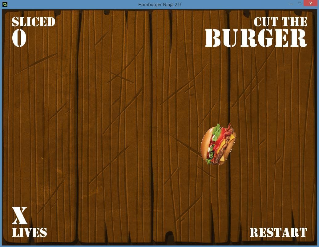 Hamburger Ninja 2.0 screenshot 4