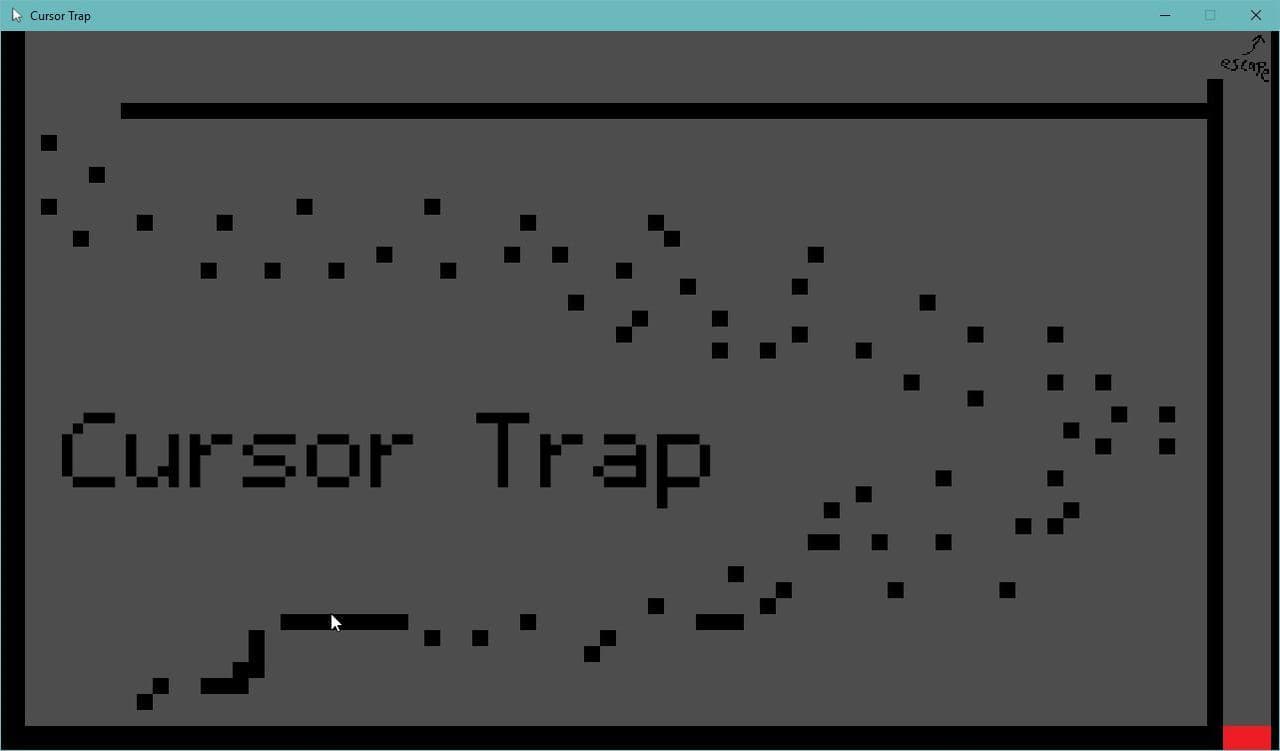 Cursor Trap