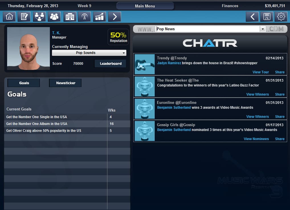 Music Wars Empire screenshot 4