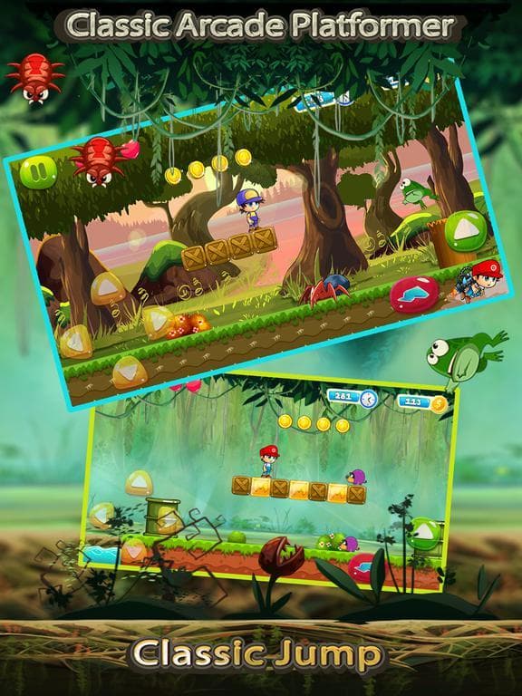 Super Platform Jungle Adventure Best World screenshot 2