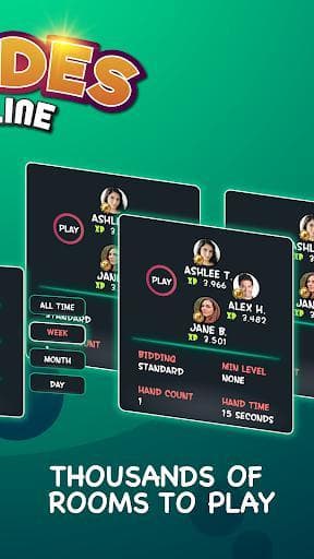 Spades - Play Free Online Spades Multiplayer screenshot 4