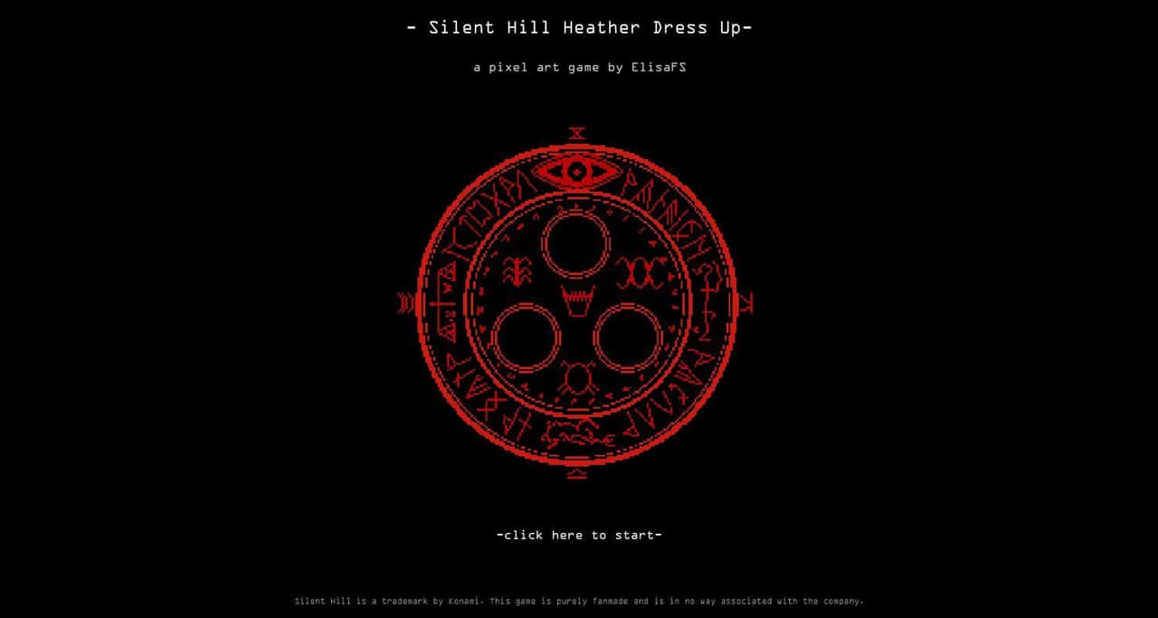 Silent Hill Heather Dress Up screenshot 2