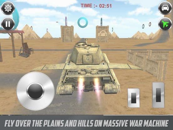 Modern Tank Fly Training screenshot 3