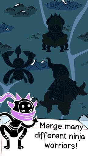 Ninja Evolution - Create & Merge Stealth Warriors screenshot 4