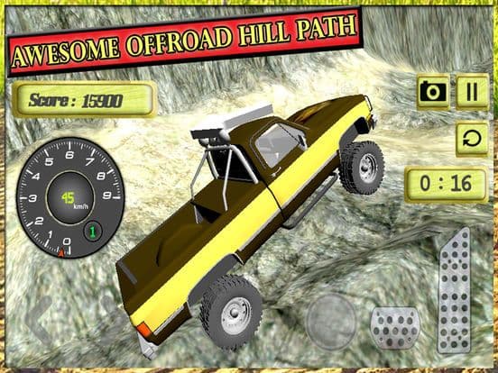 Offroad 2016 Hill Driving Adventure: Extreme Truck Driving, Speed Racing Simulator for Pro Racers screenshot 4