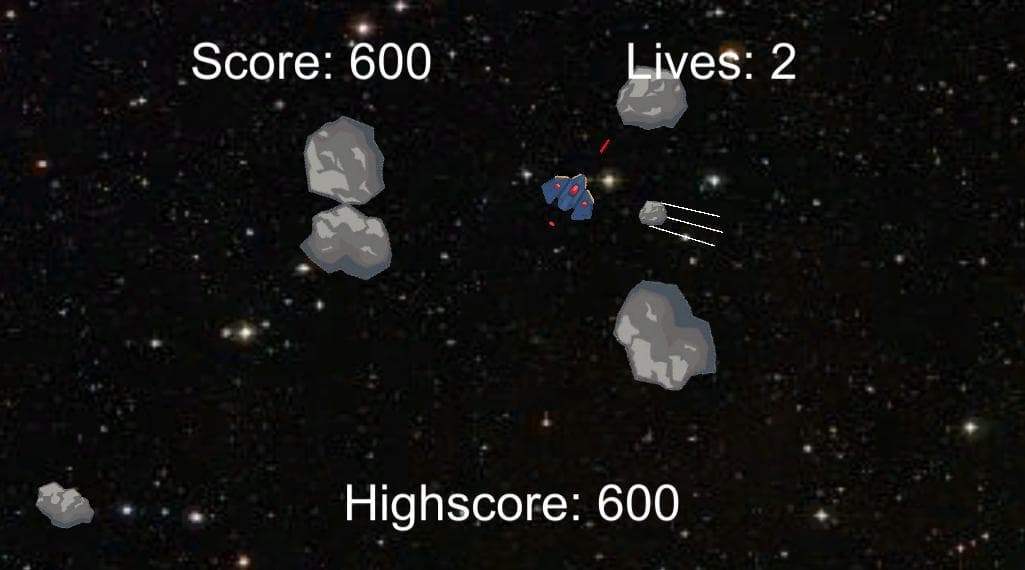 Asteroids Remake (OverLordJem)