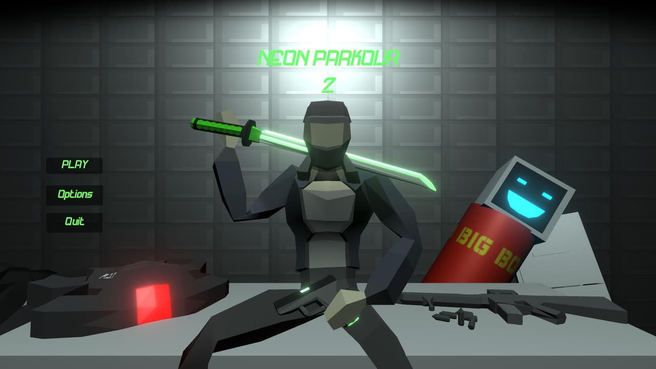 NEON PARKOUR 2 (itch) screenshot 4