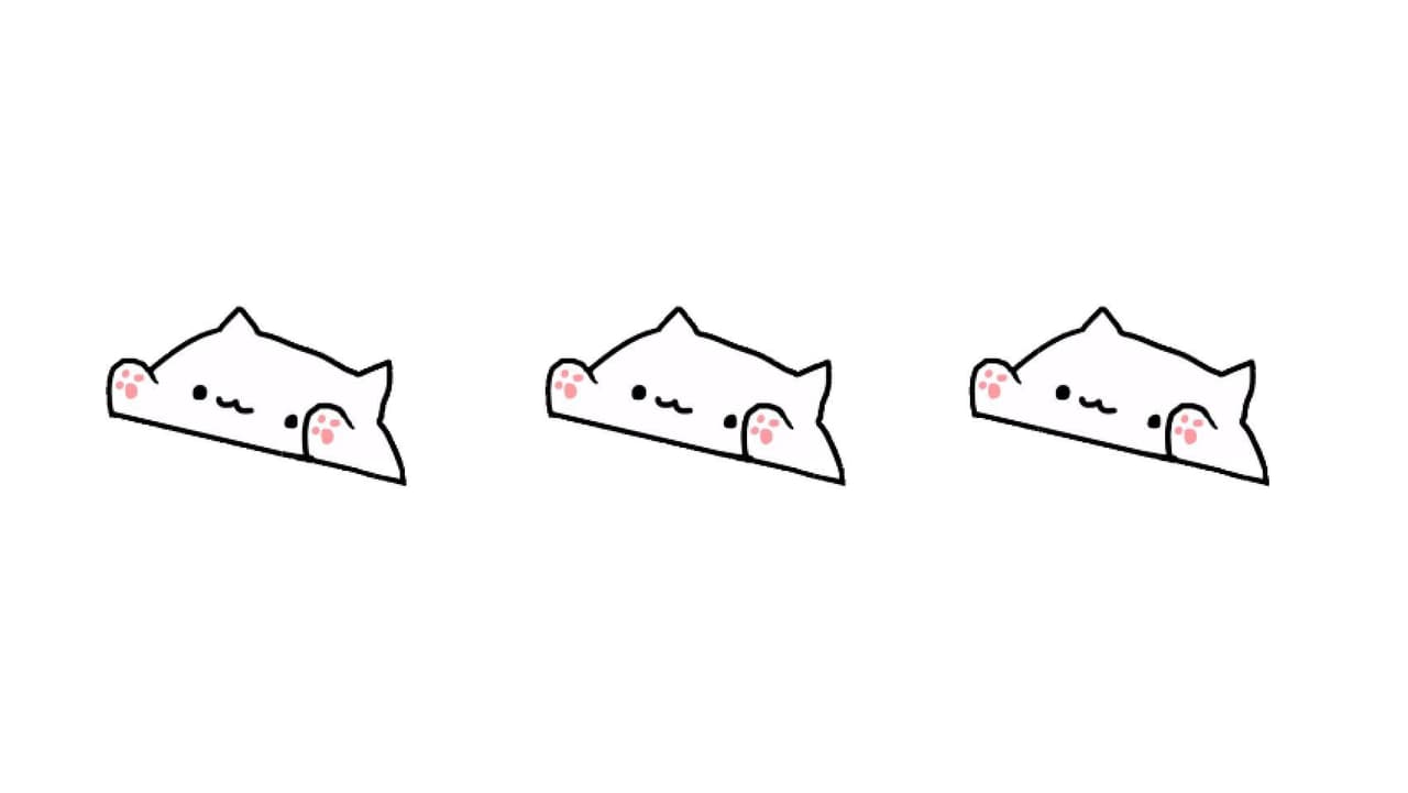 Bongo Cat Plays Royalty Free Music
