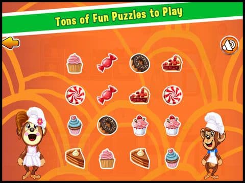 Preschool Educational Zoo Kitchen Games for Toddler | play children mini shape & alphabet learning puzzles for kids screenshot 4