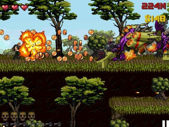 Gun Man HD Arcade game. Free screenshot 3