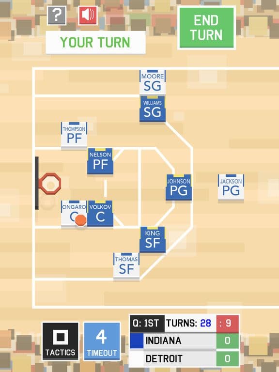 Supertactix Basketball screenshot 4
