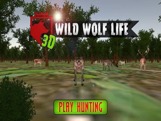 Wild Wolf Life 3D screenshot 2