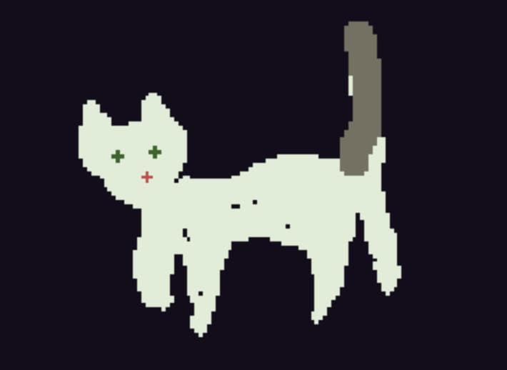 Pet the kitty