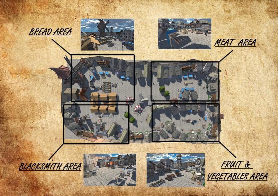 Medieval Market_VR Project screenshot 2