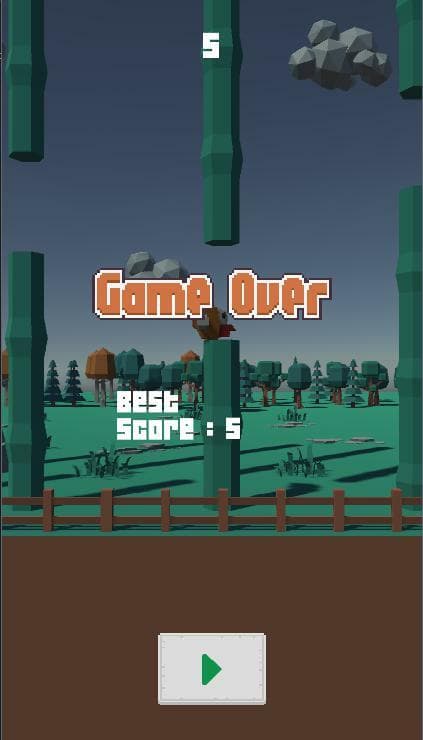 Flappy Bird 3D (ahnafnafee) screenshot 3
