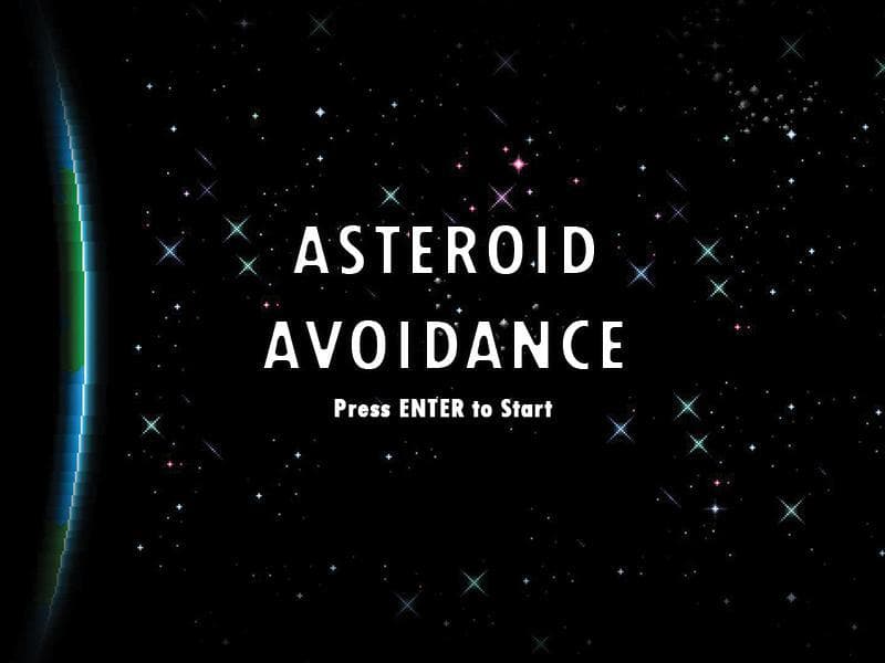 Asteroid Avoidance (Part-Time Nights)