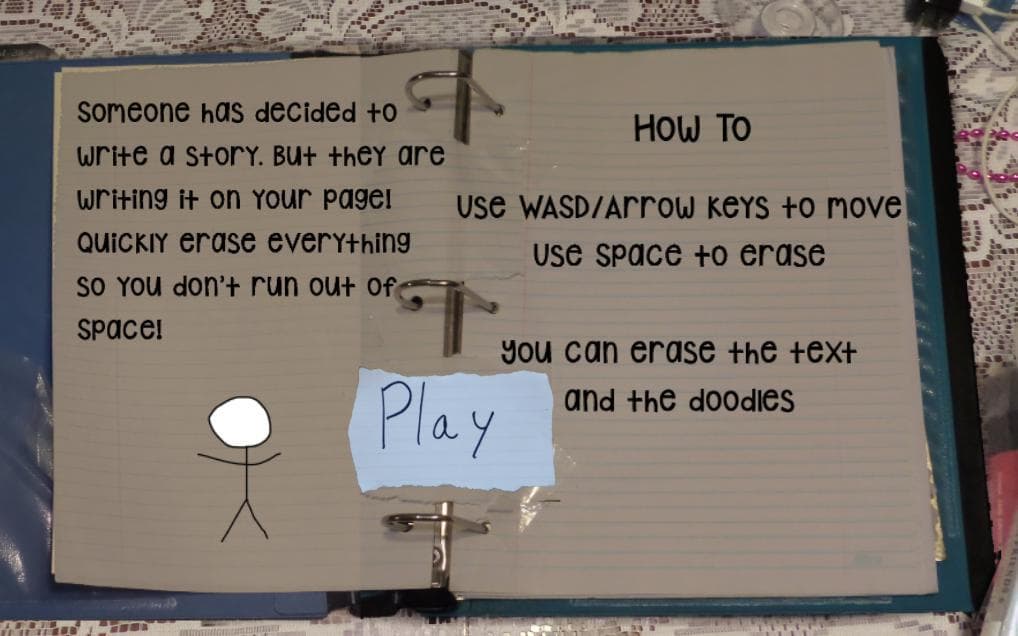 Notebook Boy in The Ghostbook screenshot 2