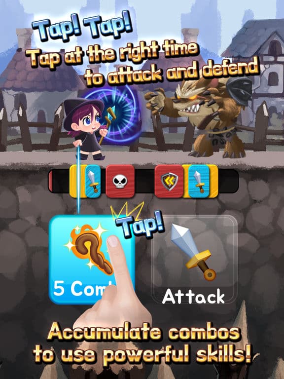 Combo Heroes: Knight vs. Monster Age Super League screenshot 4