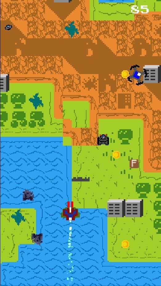 Rocketship vs Spaceships screenshot 2