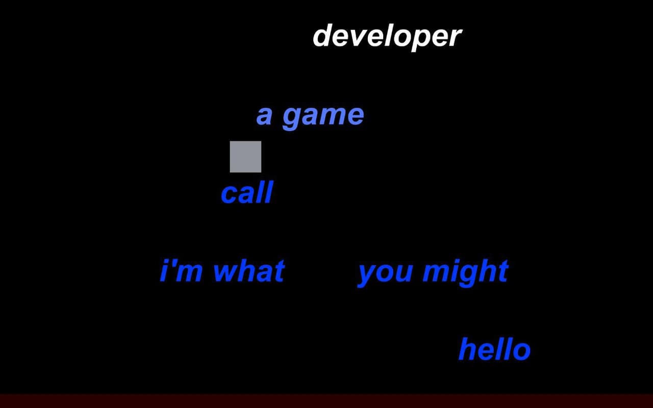 All I Wanted Was To Make A Game