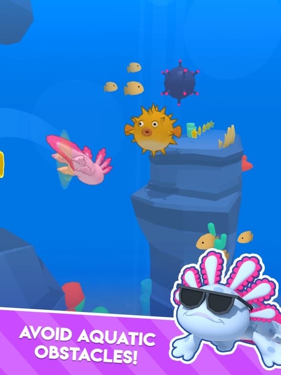 Axolotl Rush screenshot 4