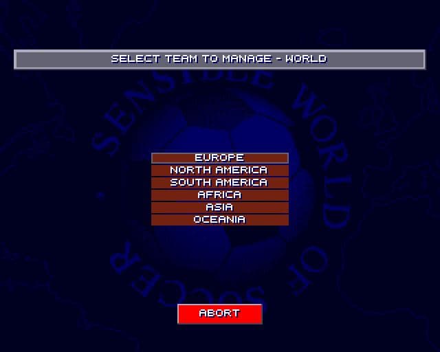 Sensible World of Soccer screenshot 5