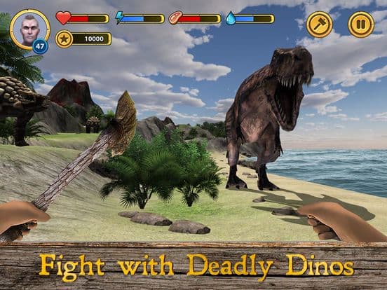 Dinosaur Island Survival 3D screenshot 2