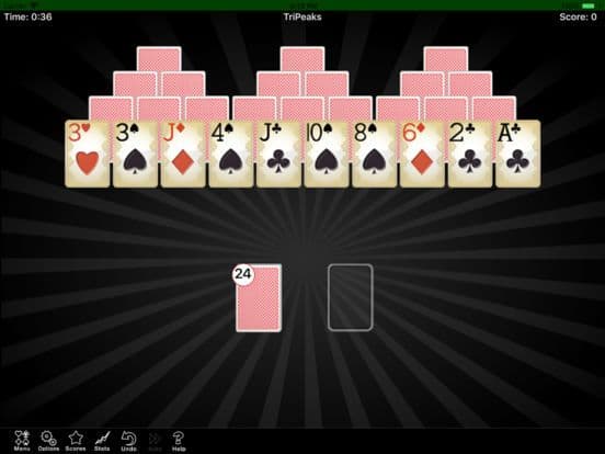 TriPeaks Solitaire Cards Game screenshot 2