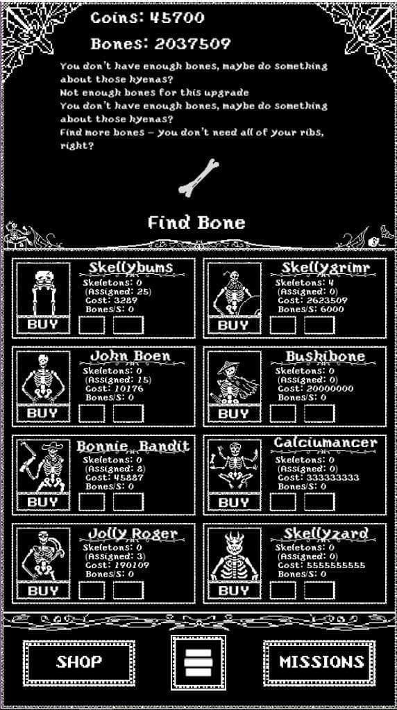 Necro Idler screenshot 2