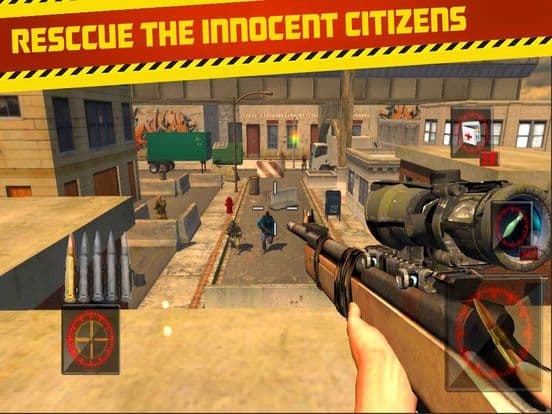 Modern Swat Sniper Shooting 3d screenshot 3