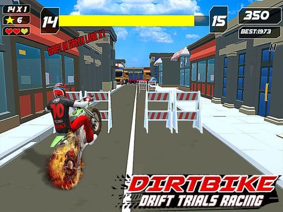 Dirt Bike Drift Trails Racing screenshot 6