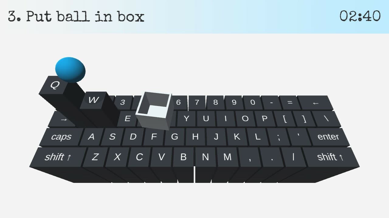 On Key Up: A Game for Keyboards screenshot 5
