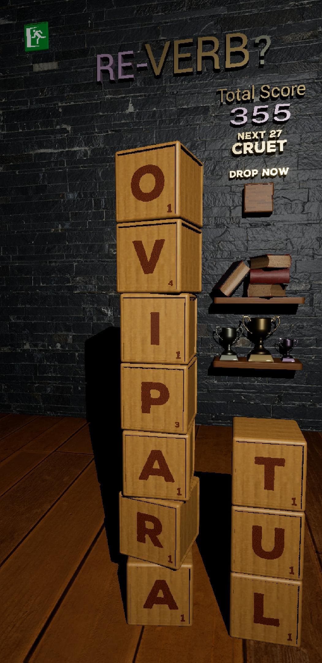 Re-VERB wordgame