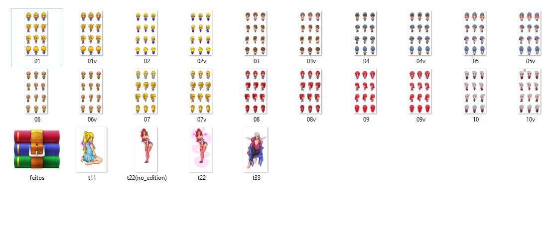 Modern and Vampire Charsets(Big Battlers Bonus!) screenshot 3