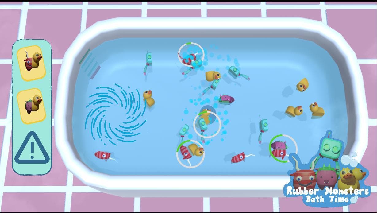 Rubber Monsters - Bath Time screenshot 4