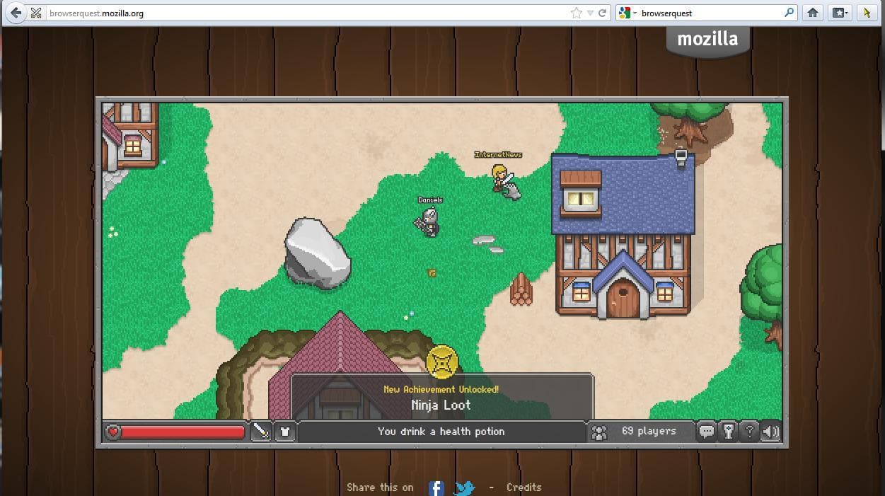BrowserQuest screenshot 3