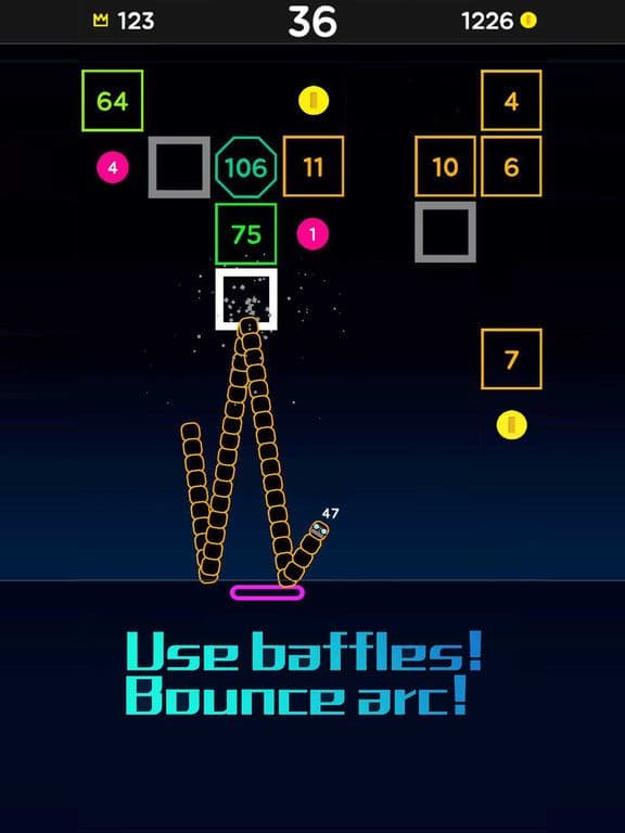 Snake Bricks-Bounce Balls screenshot 5