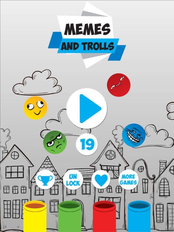Memes and Trolls Tube Game screenshot 2