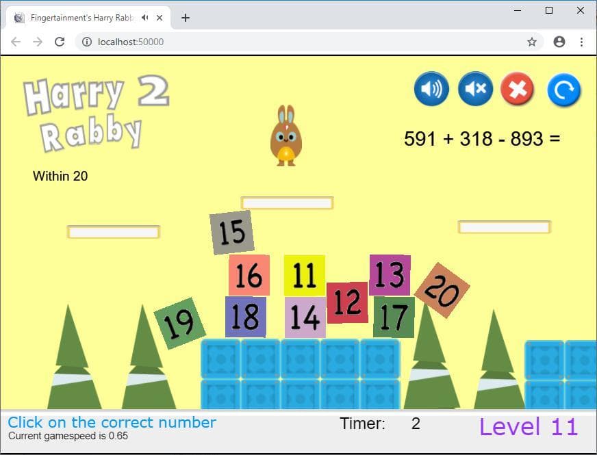 HarryRabby2 Add & Subtract 3-digit Numbers FREE screenshot 3