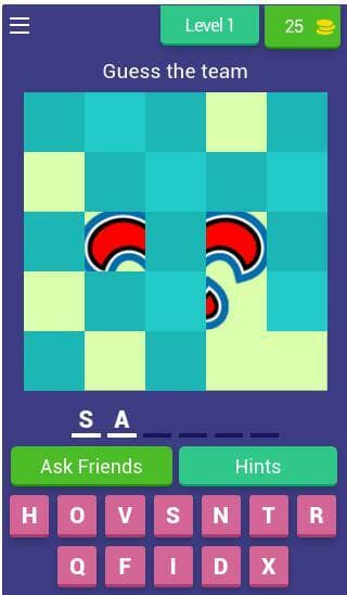 Guess American Football Team screenshot 2