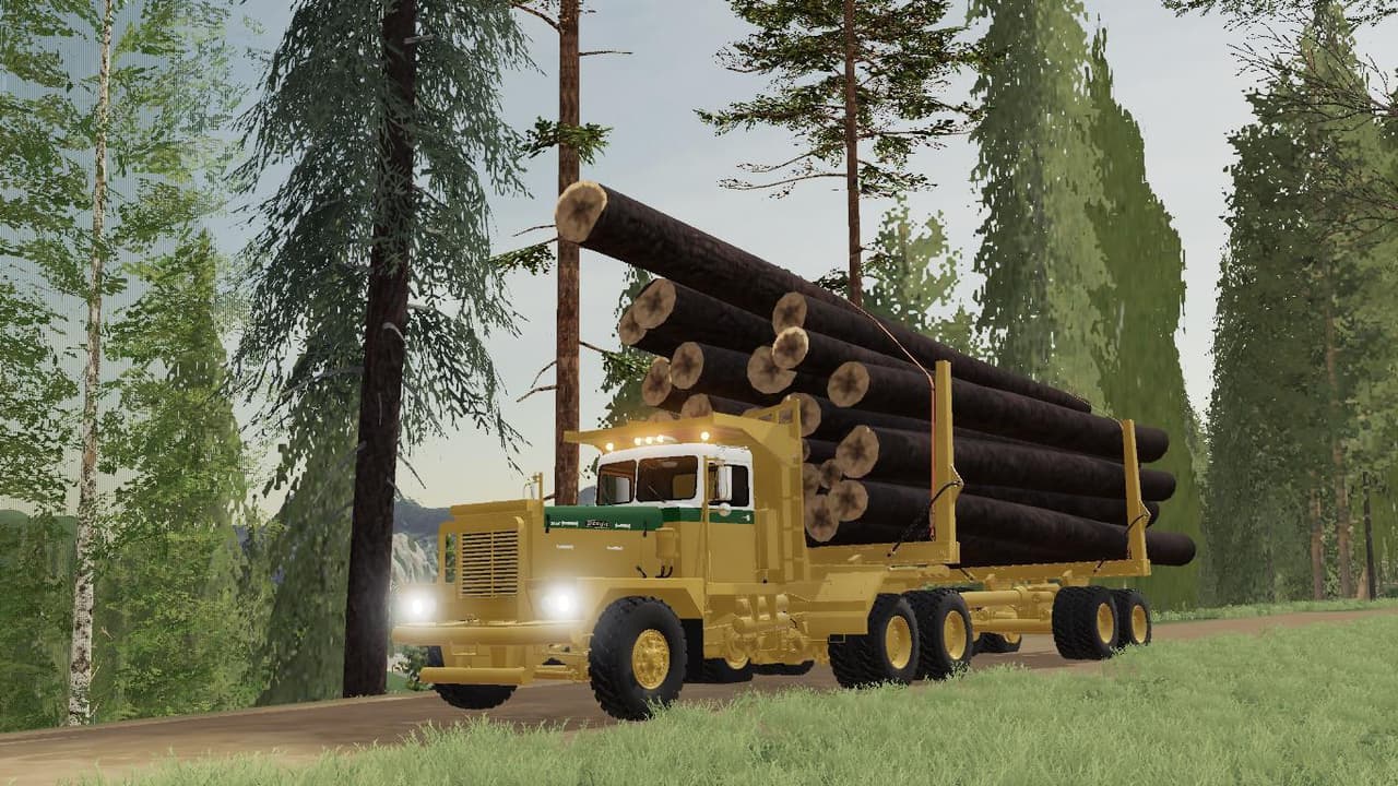 FS19 Pacific P16 Logging Truck screenshot 2