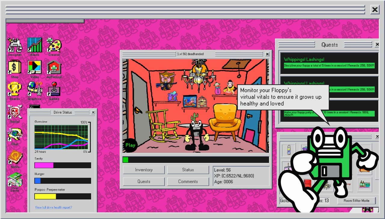myFloppy Online! screenshot 2
